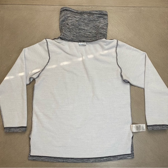 Columbia Women’s Sportswear Gray Long Sleeve Funnel Neck Pullover Size Small - Picture 8 of 14